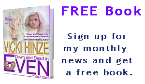 vicki hinze, newsletter and free book