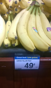 politically incorrect, curved yellow fruit