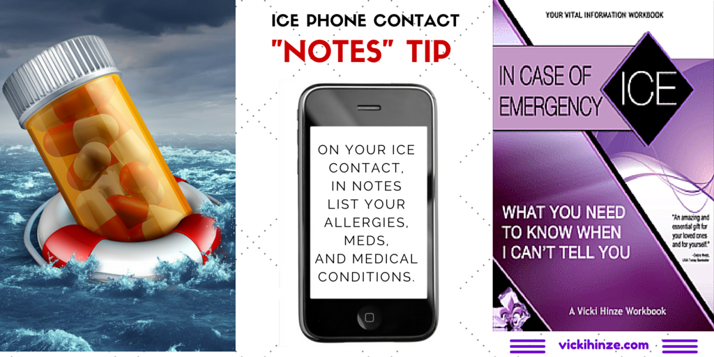 Vicki Hinze, ICE, In Case of Emergency, What You Need to Know When I Can't Tell You