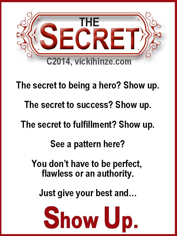 vicki hinze, thinking aloud, the secret discounted that shouldn't be