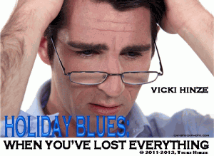 Battling Holiday Blues, Vicki Hinze
