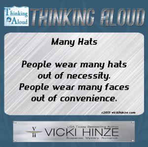 Thinking Aloud, Vicki Hinze