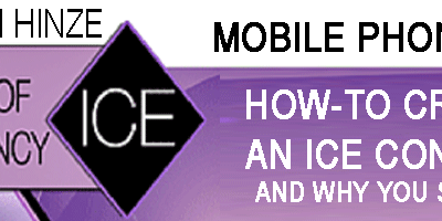 ICE–In Case of Emergency–Mobile Phone Tip