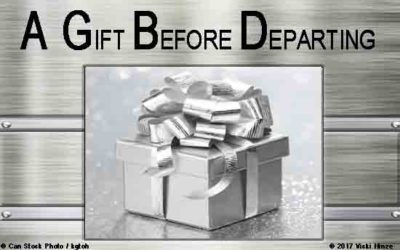 A Gift Before Departing