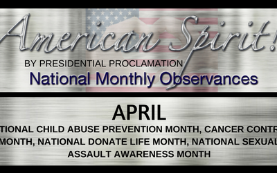 American Spirit:  April National Observances
