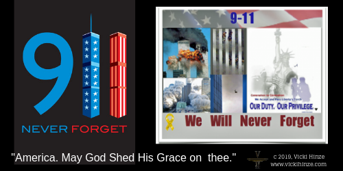 911, 9/11, never forget, vicki hinze