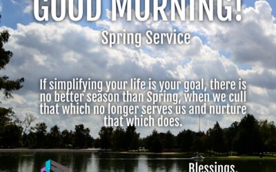 Good Morning: Spring Service