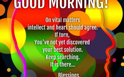 Good Morning:  Agree