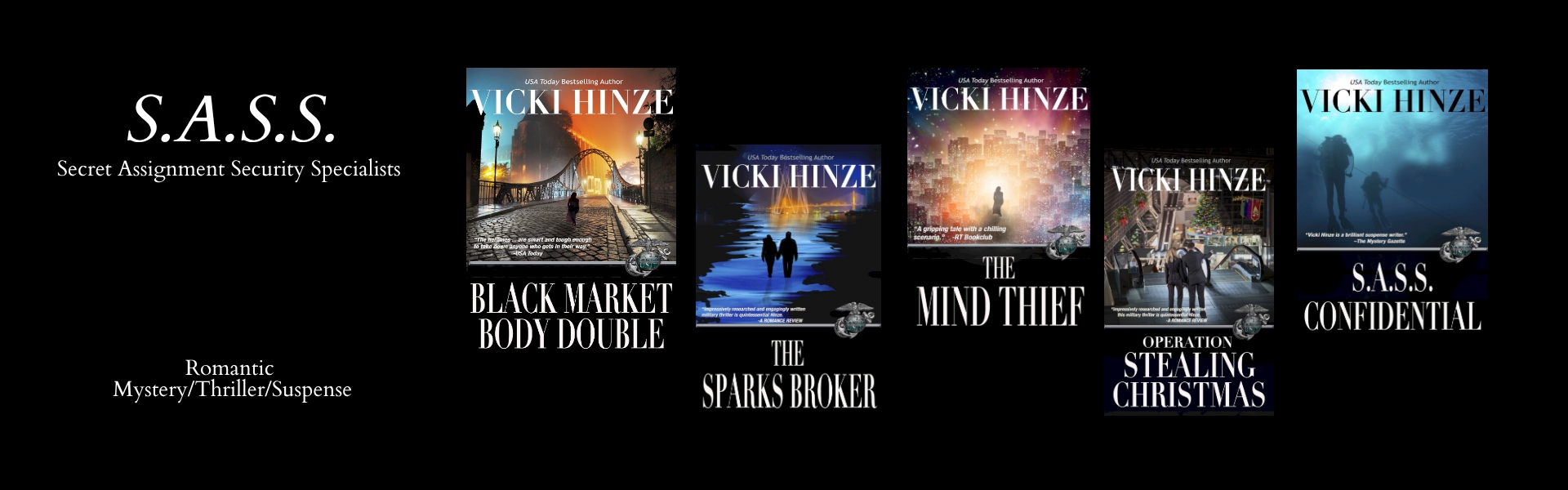 SASS SERIES BANNER, VICKI HINZE